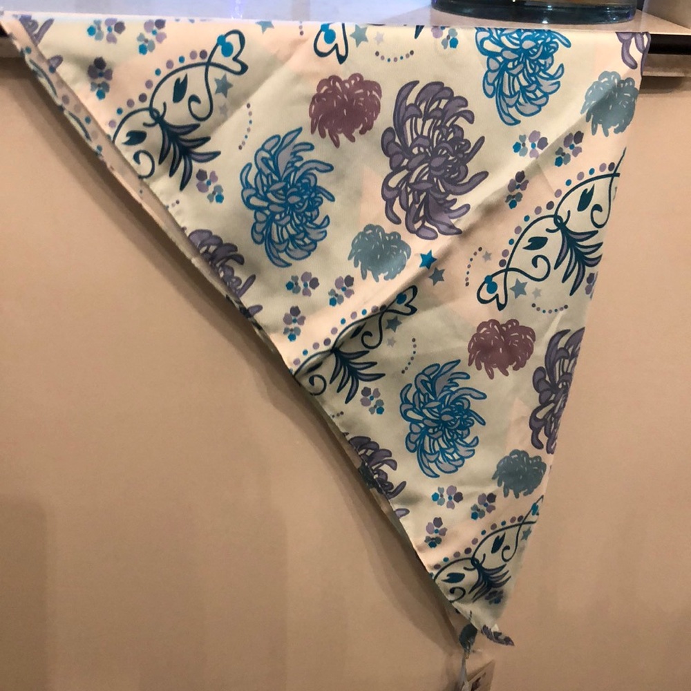 Scarf handmade print